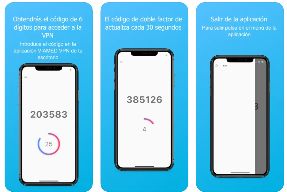 Viamed VPN — pantalla 2